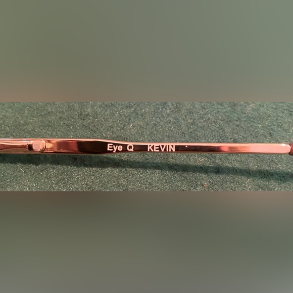 Eye Q Eyewear Style Kevin Mens Glasses Frames Aviator Matte Gold Metal New - Picture 4 of 8